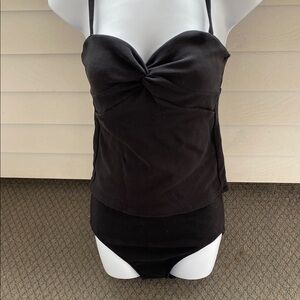 Lands End 2 Pc Swim Suit Size 4